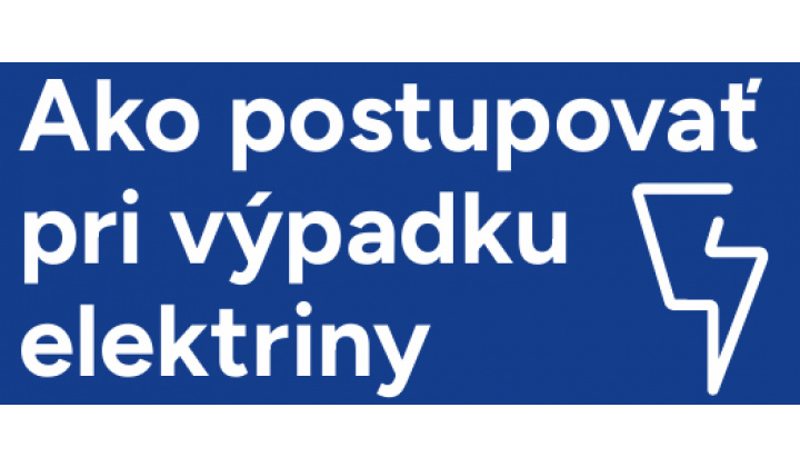 VSE Odporúčaný postup pri výpadku elektriny